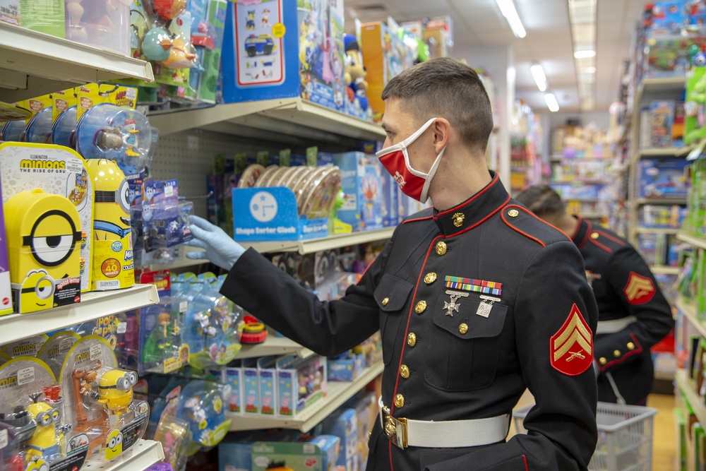 MCB Camp Blaz 2020 Toys for Tots toy buy