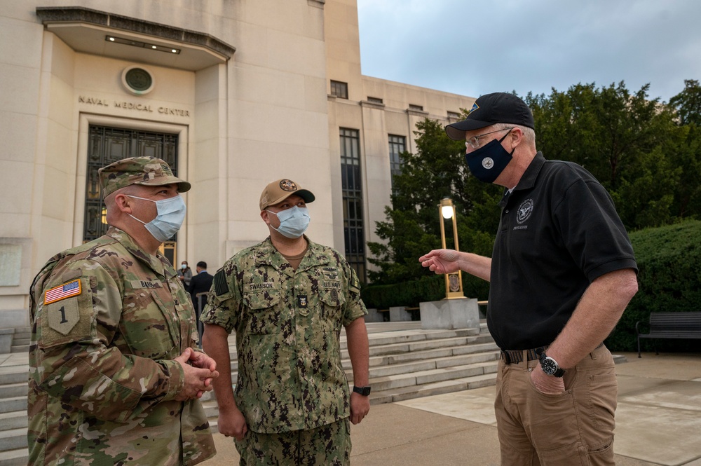 Acting Defense Secretary Miller Receives COVID-19 Vaccine