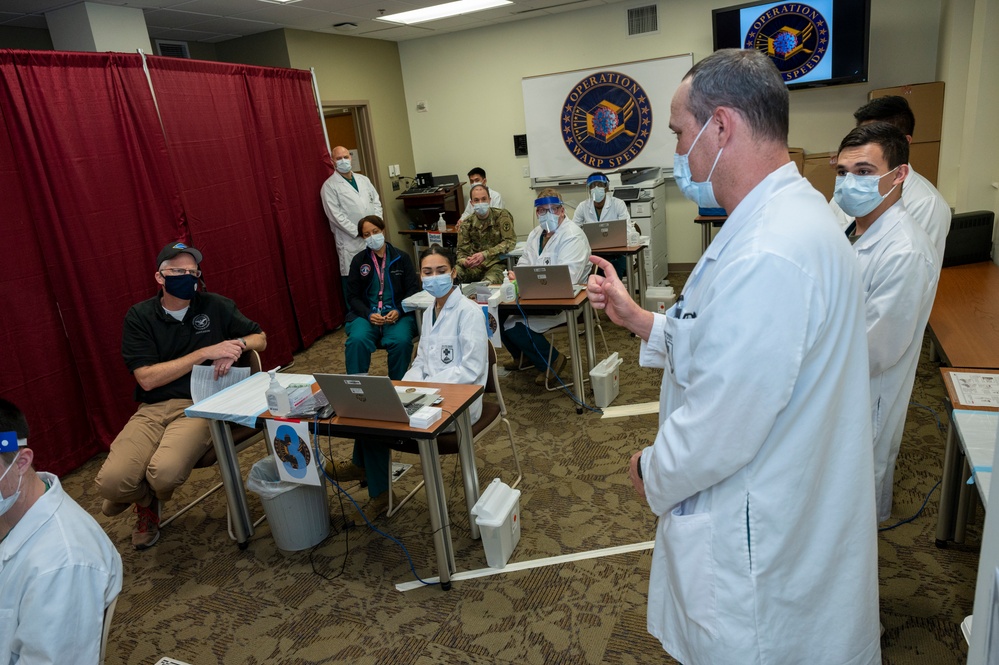 Acting Defense Secretary Miller Receives COVID-19 Vaccine