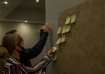 III MEF Scrum for Warfighters | Marines with III MEF participate in Scrum Master Course