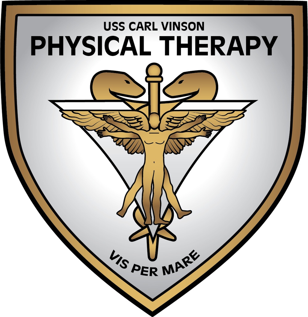 USS Carl Vinson (CVN 70) Physical Therapy Logo