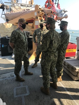 NAVCENT Commander Visits Forward Deployed U.S. Coast Guard Headquarters in Bahrain