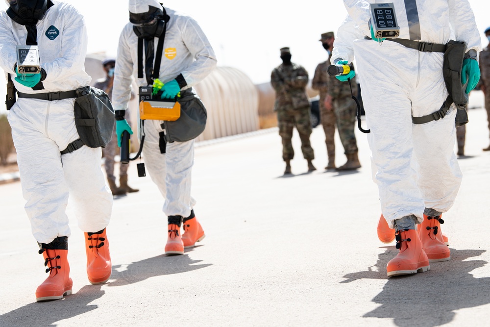 USAF, RSAF exercise HAZMAT response