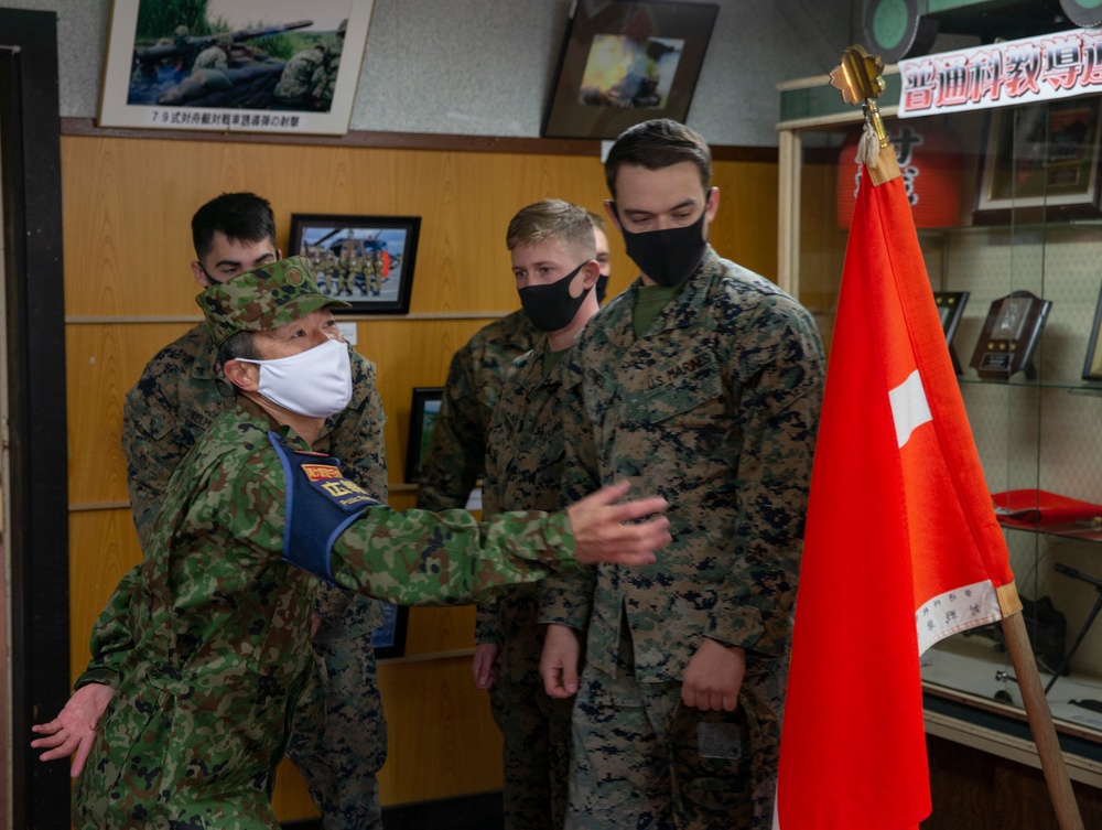 1st Bn, 2d Marines Visit JGSDF Camp Takigahara Museum