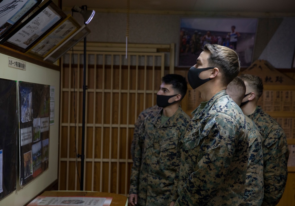 1st Bn, 2d Marines Visit JGSDF Camp Takigahara Museum