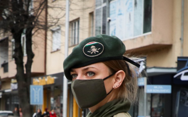 Hungarian soldier uses unique skills to make a difference in KFOR mission