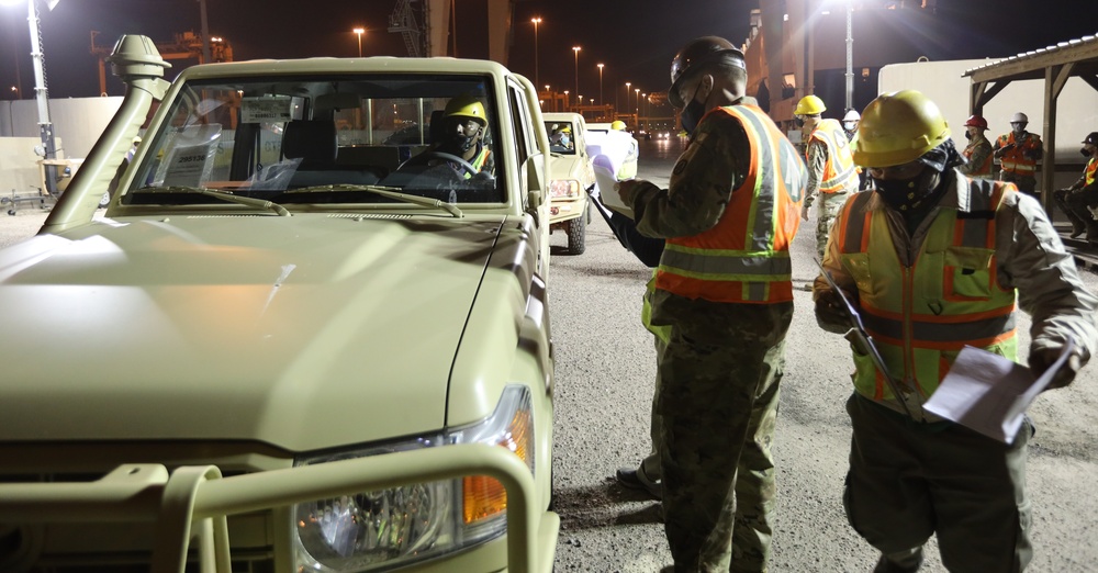 The 1st TSC Counter-ISIS Training and Equip Fund Prepares to Send Vehicles to Iraqi Security Forces