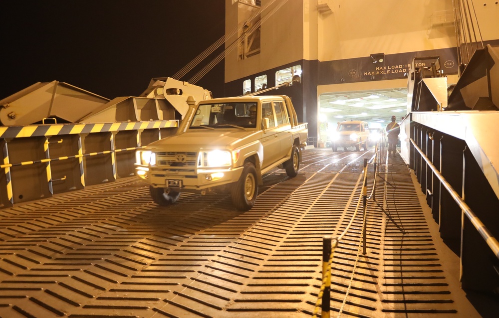 The 1st TSC Counter-ISIS Training and Equip Fund Prepares to Send Vehicles to Iraqi Security Forces