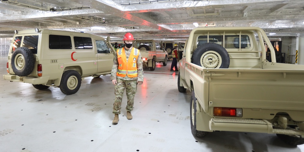 The 1st TSC Counter-ISIS Training and Equip Fund Prepares to Send Vehicles to Iraqi Security Forces