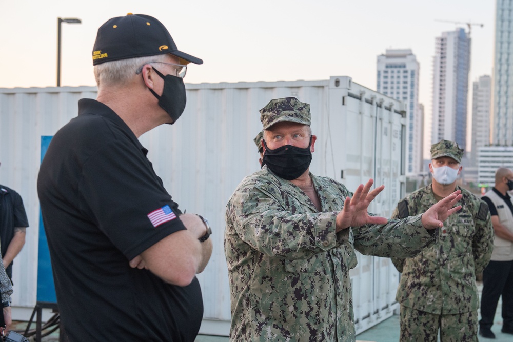 Acting Secretary of Defense Views Mark VI Patrol Boats