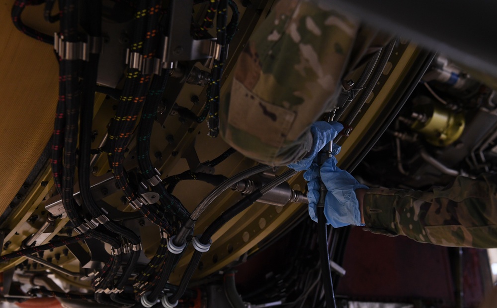 A day in the life, 721st AMS