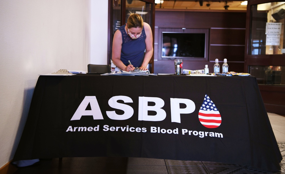 Armed Services Blood Program Blood Drive