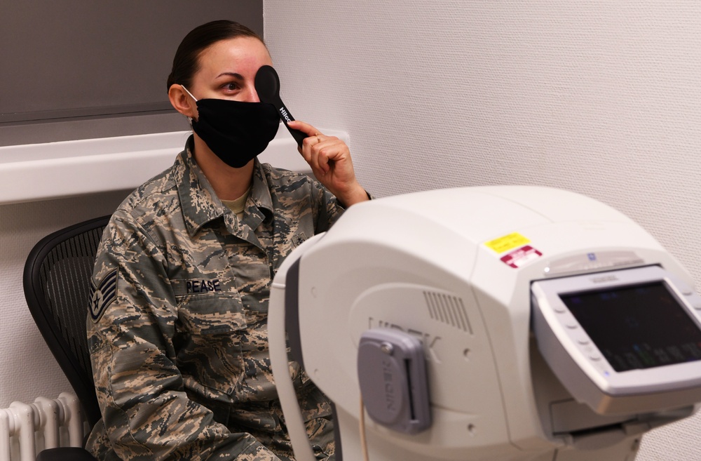 Spangdahlem Air Base Eye Exam