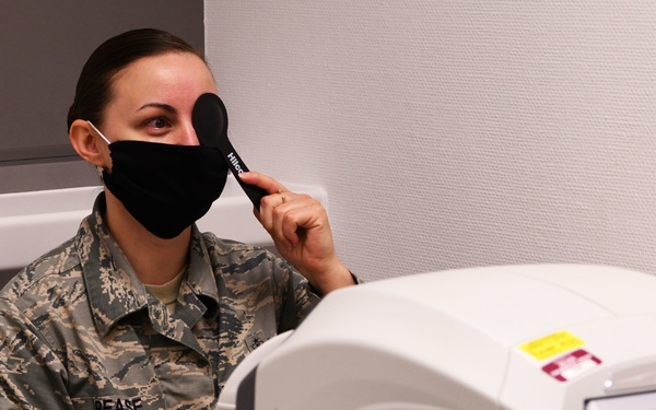Spangdahlem Air Base Eye Exam