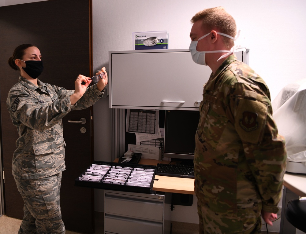 Spangdahlem Air Base Eye Exam