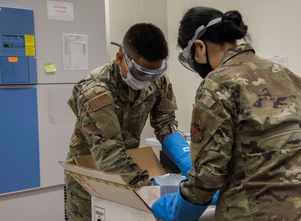 San Antonio Military Health System receives first Pfizer COVID-19 vaccine shipment