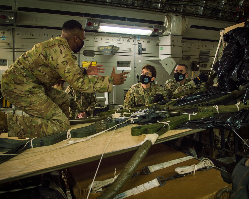 AMC Commander Gen. Van Ovost visits Team Pope