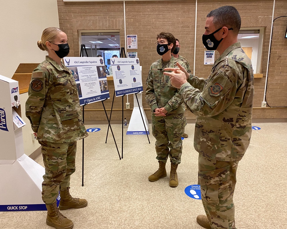 AMC Commander Gen. Van Ovost visits Team Pope