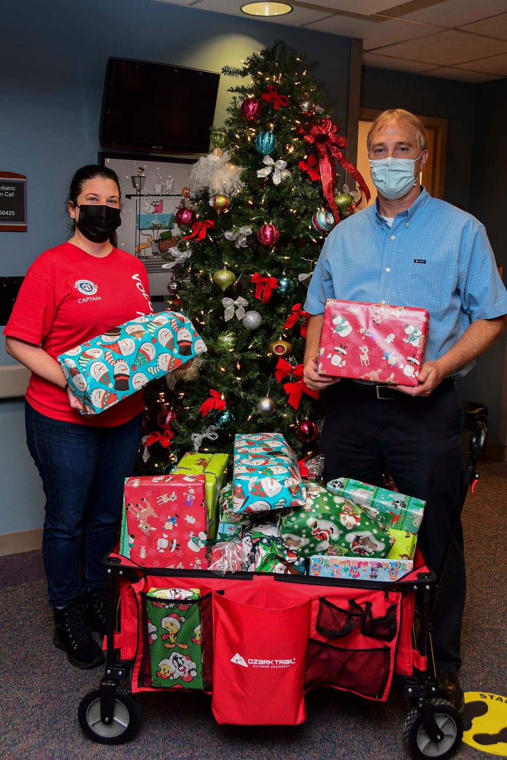 Operation Homefront Delivers Gifts to NMCP