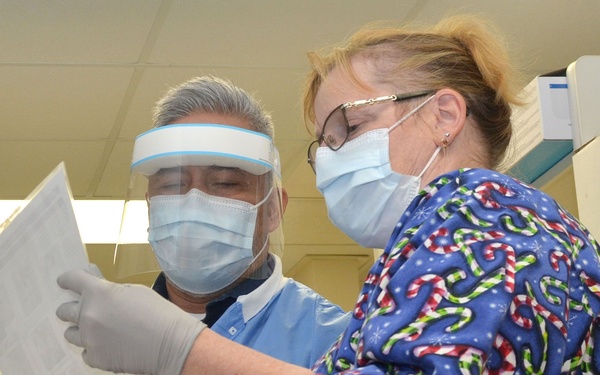 COVID-19 vaccine arrives