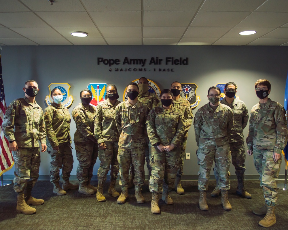 AMC Commander Gen. Van Ovost visits Team Pope