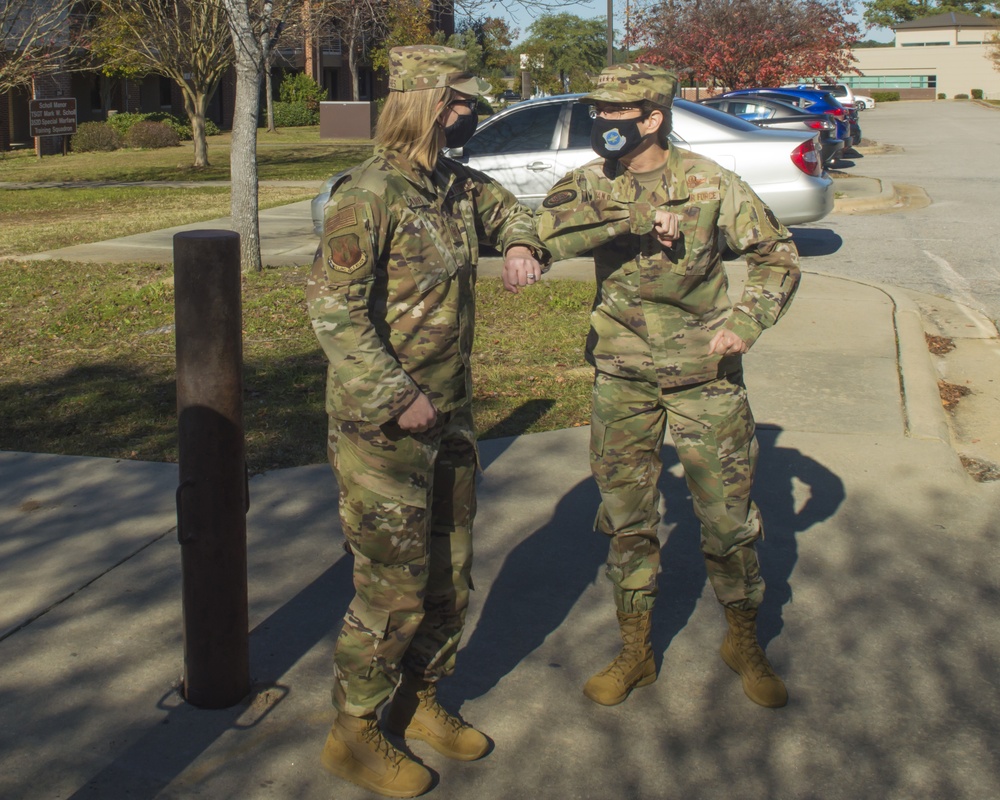 AMC Commander Gen. Van Ovost visits Team Pope