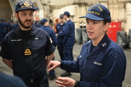 Coast Guard Cutter Polar Star Arctic Winter West 2021