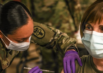First COVID-19 vaccine administered on Fort Hood