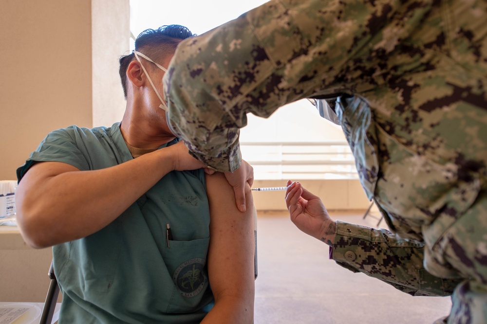 NMCSD's First COVID-19 Vaccine