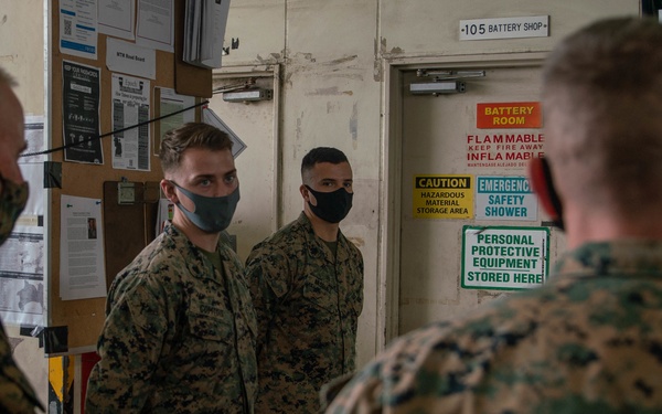 III MEF CG visits 3rd TSB