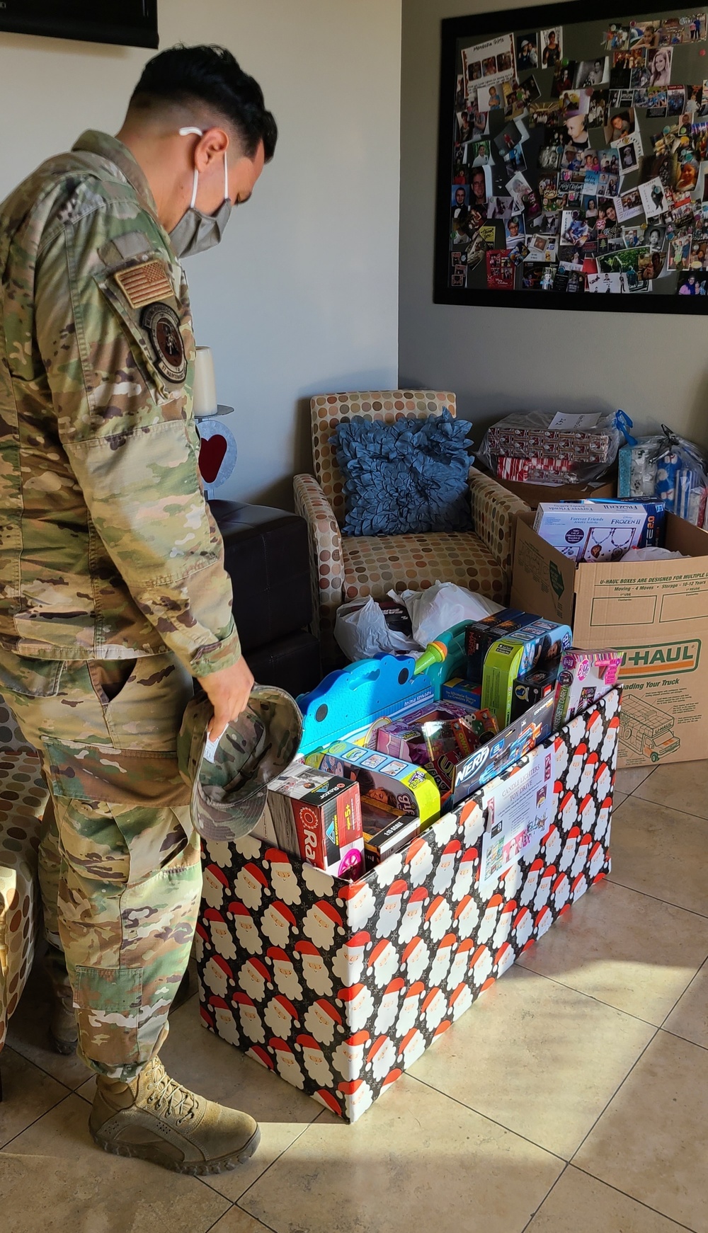 926th Wing delivers holiday spirit to local community