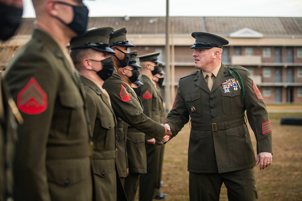 Welcome to the Tribe: U.S. Marines, Sailors with V36 awarded French Fourragère