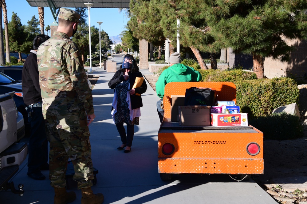 926th Wing delivers holiday spirit to local community