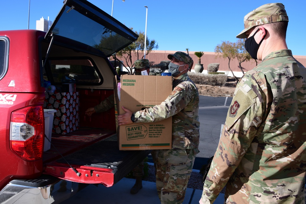 926th Wing delivers holiday spirit to local community