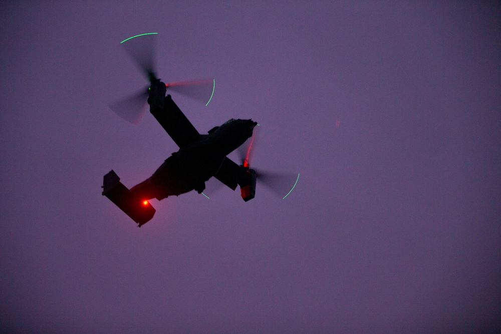 21st Special Operations Squadron, 353d Special Operations Group Conduct Landing Operations Training