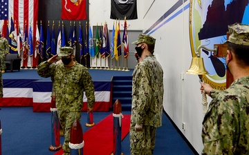 EODTEU-1 Holds Change of Command