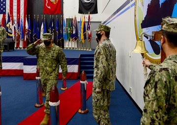 EODTEU-1 Holds Change of Command