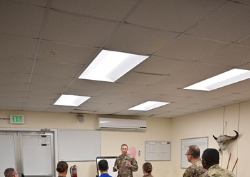 CJTF-HOA surgeon trains Soldiers on Battlefield Acupuncture