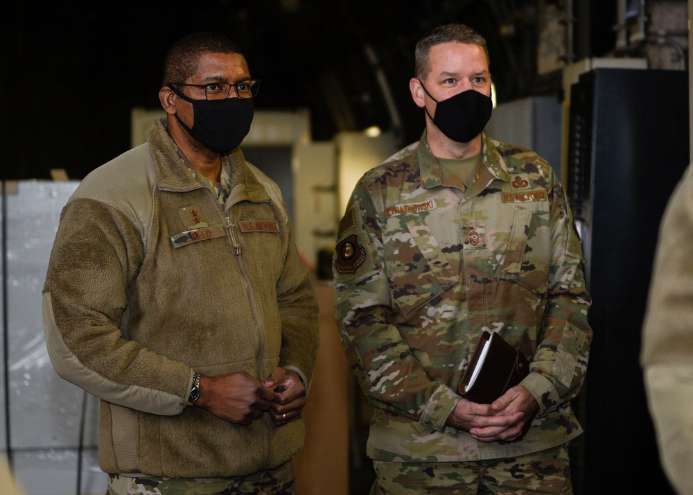 52nd FW Airmen impress Third Air Force commander, command chief