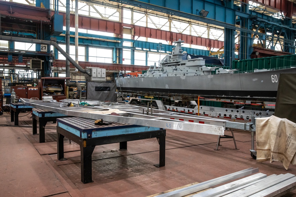USS Alabama (BB 60) Float Undergoes Extensive Renovation