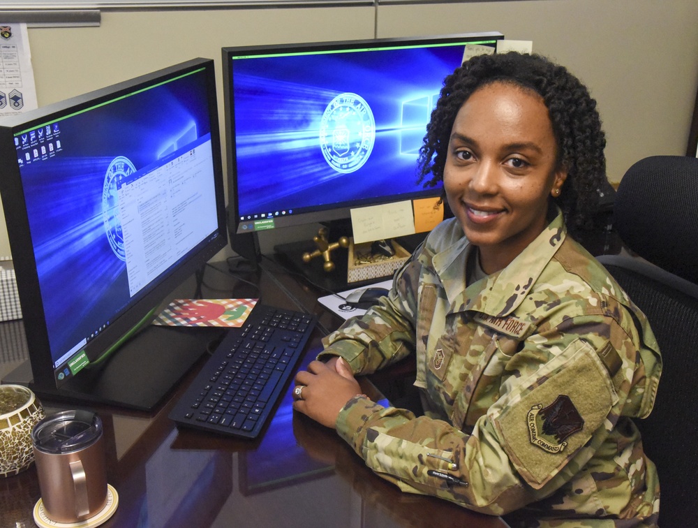 Master Sergeant La'Tonya June  is First Sergeant of the Year
