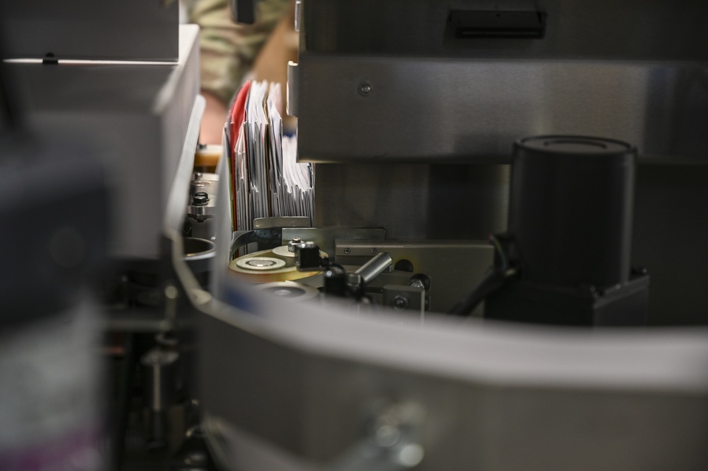 Going postal: Ramstein receives automatic mail sorter