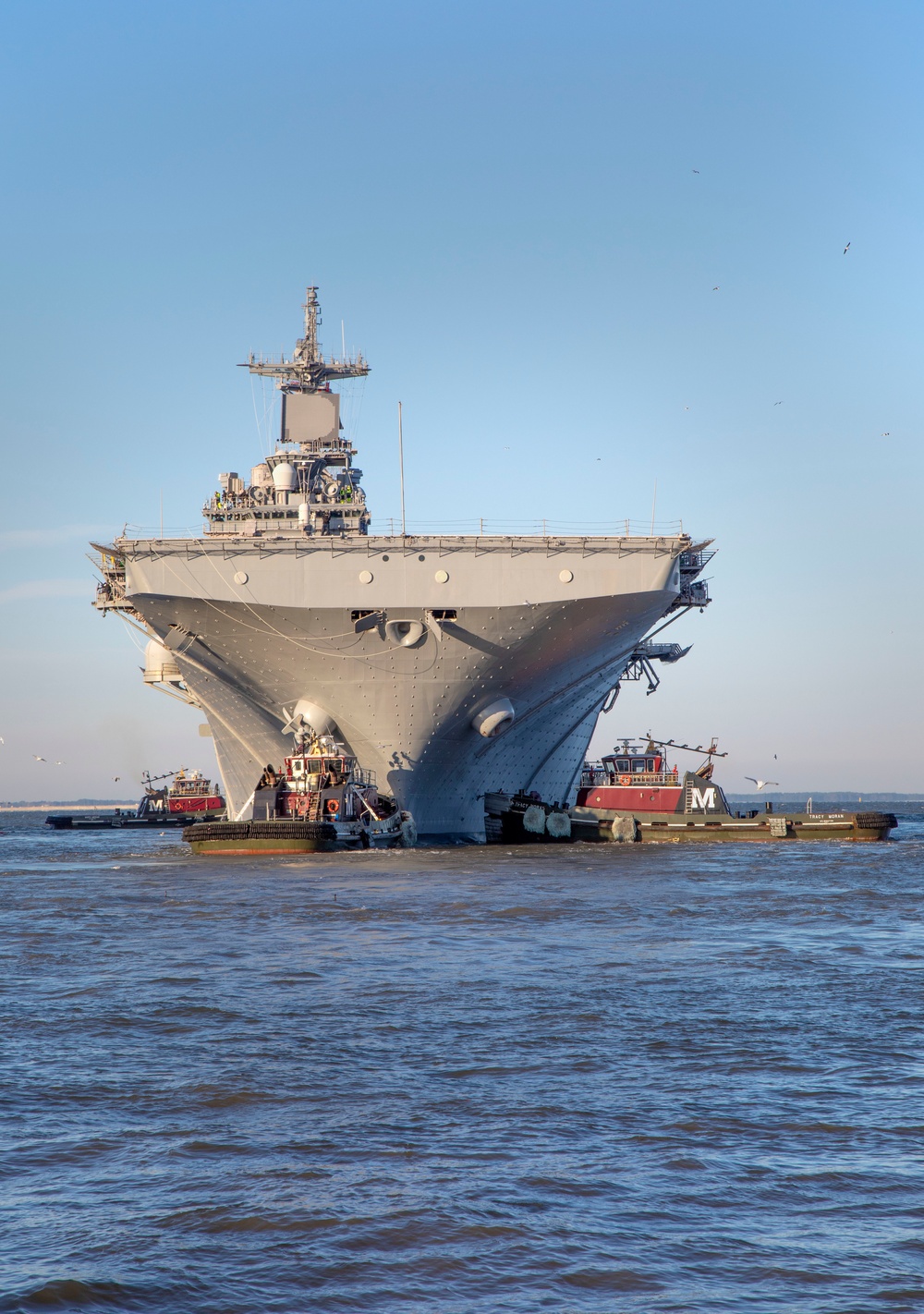 USS Kearsarge Gets Underway for Sea Trials