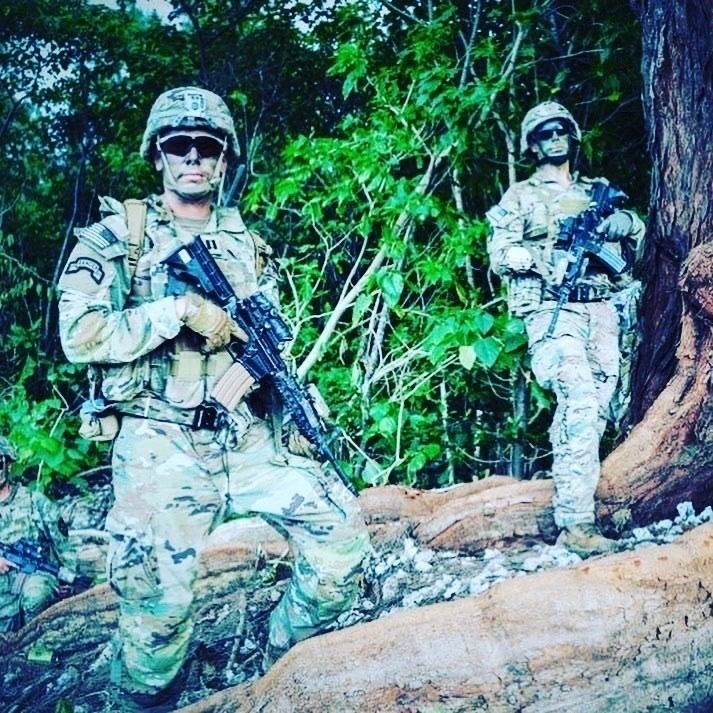 Blackwatch Company 2nd Battalion, 1st Infantry Regiment conduct patrol