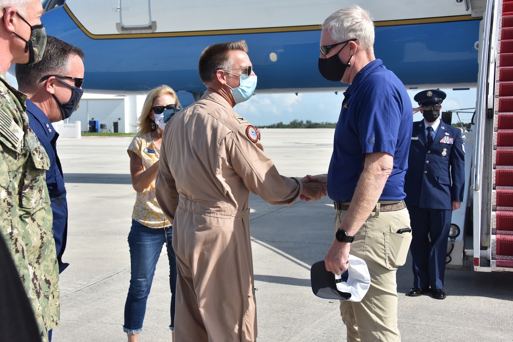 Acting Secretary of Defense arrives at NAS Key West