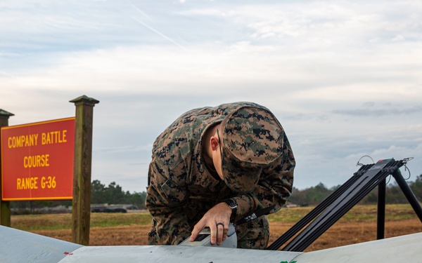 3rd Battalion, 6th Marine Regiment conducts live-fire training on Camp Lejeune’s improved G-36 Company Assault Range