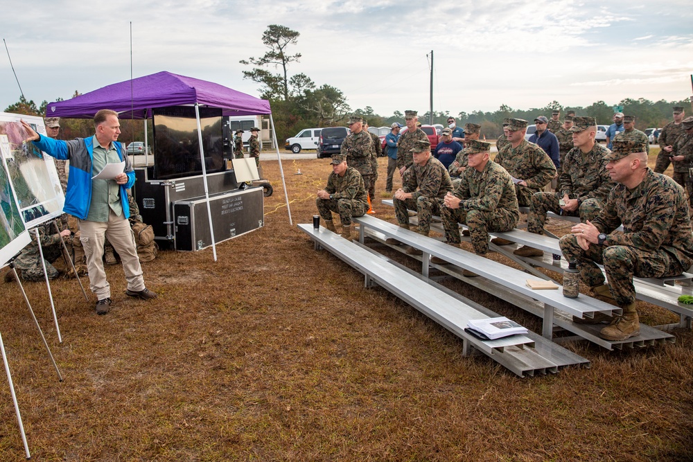 3rd Battalion, 6th Marine Regiment conducts live-fire training on Camp Lejeune’s improved G-36 Company Assault Range