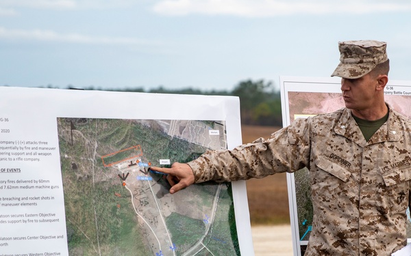 3rd Battalion, 6th Marine Regiment conducts live-fire training on Camp Lejeune’s improved G-36 Company Assault Range