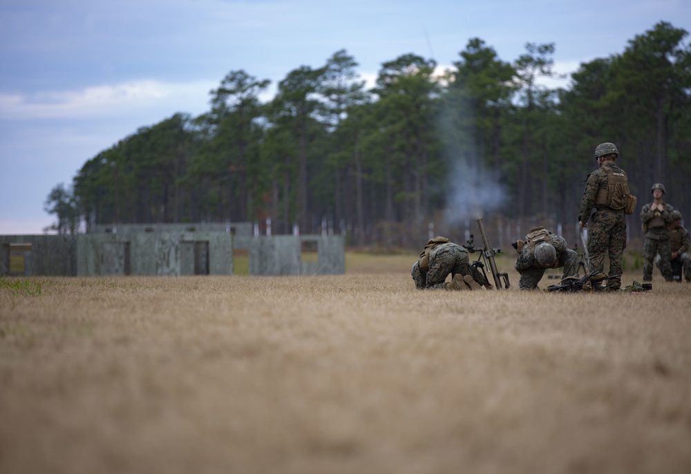 2nd Marine Division Marines test capabilities at Camp Lejeune’s new Company Assault Range