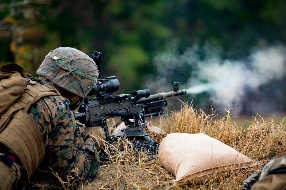 2nd Marine Division Marines test capabilities at Camp Lejeune’s new Company Assault Range